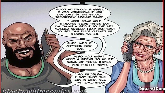 Granny Shows Her True Colors Teaching Hentai MILF Art with Extreme Passion