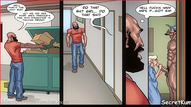 Granny Shows Her True Colors Teaching Hentai MILF Art with Extreme Passion