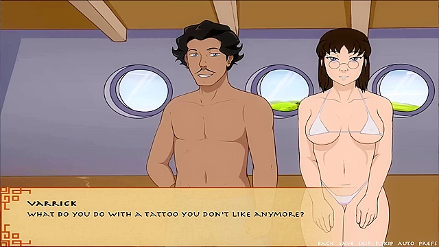 Water with Lustful Lesbians & Hentai MILF Craves Two Dicks Amidst Fire