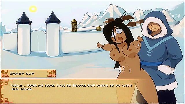 Granny Craves Young Dick - Hentai MILF Seduces Her Four Elements Trainer