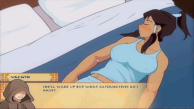 Granny Craves Young Dick - Hentai MILF Seduces Her Four Elements Trainer