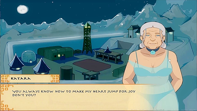 Granny Craves Young Dick - Hentai MILF Seduces Her Four Elements Trainer