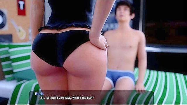 Stepmom Sucks Him Dry Under Night Lights; Mom Hentai Swallowing Pleasure Moments