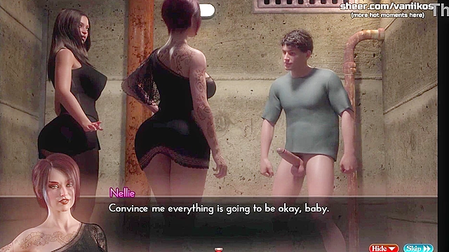 Steamy Shower Orgies - Mom Hentai Big-Tits Latina MILF Gets Fucked