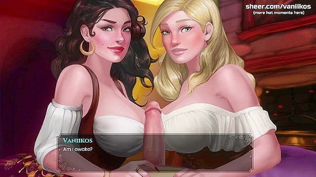 Hot MILF & Blonde Teen Threesome Fantasies Uncut - Mom Hentai Craves Cock!