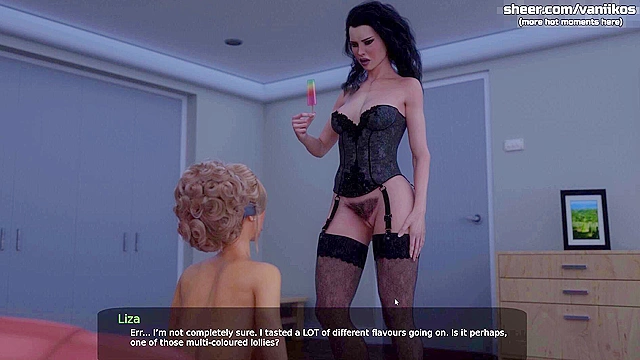 Mom Hentai Temptation Underwater Blowjob by Black-Haired MILF Goddess!