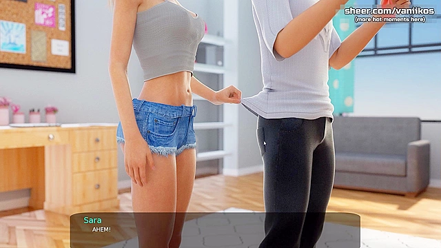 Milf Seduction #1 Uncensored - Mom Hentai Sucks Cock In Hot Stepsis Game Moments