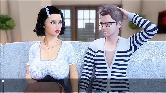 Mom Hentai Surprises Brother by Seducing Him for Slutty Villas Pleasure