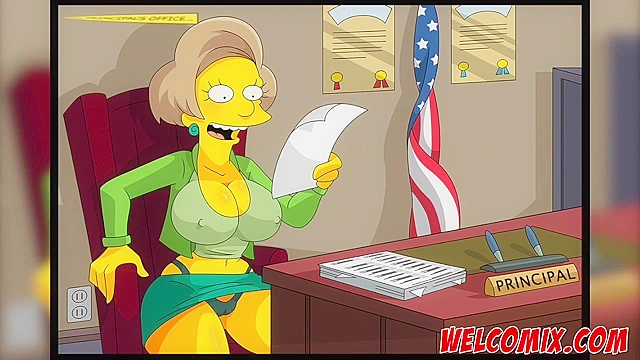 Professor for Ultimate Pleasure Night - Mom Hentai Seduces College Dean