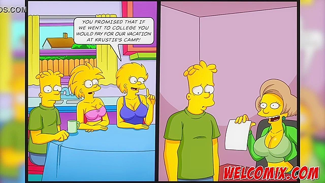 Krustie’s Hot Chicks Seduce at Camp - Mom Hentai Takes Charge