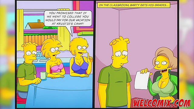 Krustie’s Hot Chicks Seduce at Camp - Mom Hentai Takes Charge