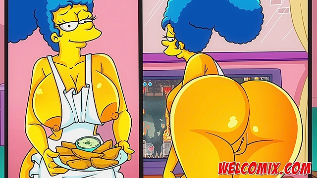 Video Game Night Party - Mom Hentai Gets Screwed by Friends