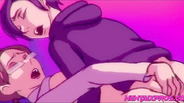 Gamer Teens Seduce Her; Step Mom Hentai Gets Fucked By Their Cocks