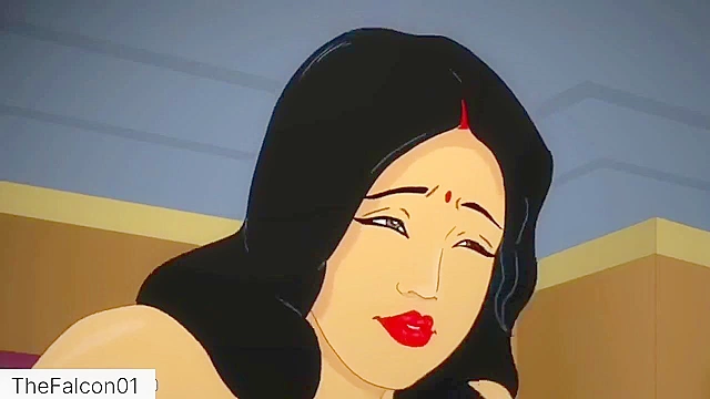 Mom Hentai Craves Her Indian Bhabhi Neighbor’s Big Cock in Cartoon Bliss