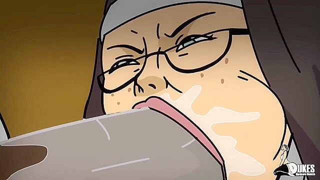 Hentai Mom Nun Gets Her Virgin Ass Stretched by BBC in Every Hole