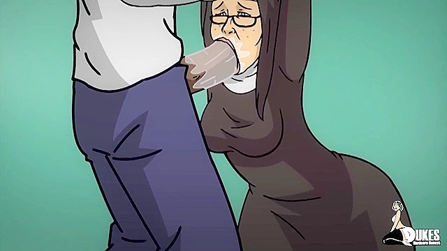 MILF for Intense Race Mixing Orgy & Hentai Mom Seduces Rude Nun