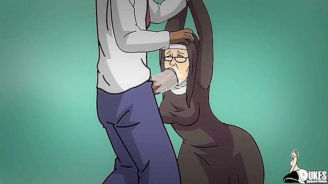 MILF for Intense Race Mixing Orgy & Hentai Mom Seduces Rude Nun