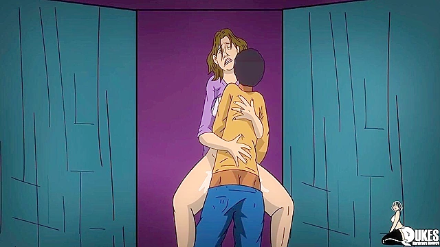 MILF for Intense Race Mixing Orgy & Hentai Mom Seduces Rude Nun