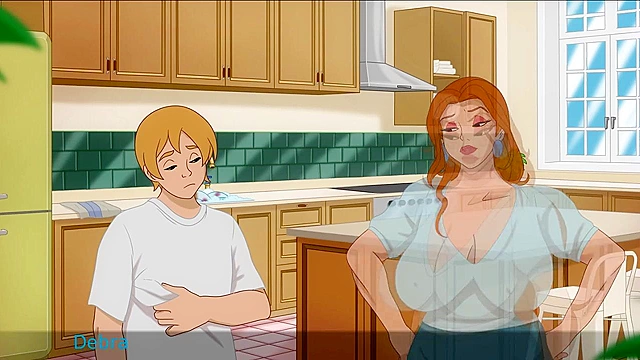 Hot Neighbor Reveals All Secrets To Hentai Mom And Her Lustful Desires