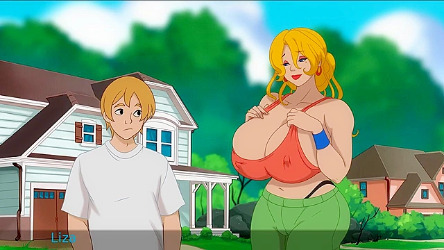 Hot Neighbor Reveals All Secrets To Hentai Mom And Her Lustful Desires