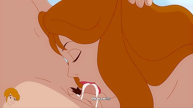 Bathroom Secrets Revealed - Hentai Mom Catches Mother-In-Law Sucking Cock