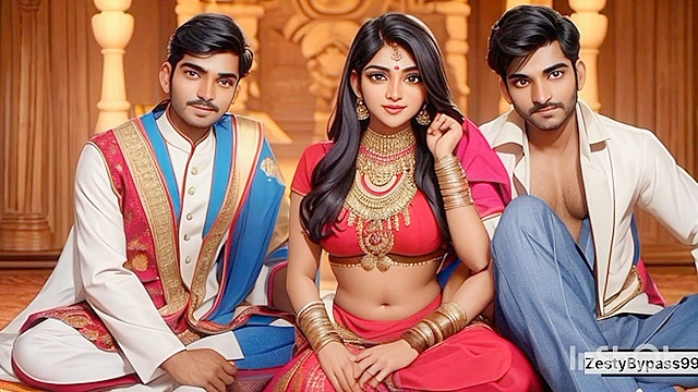 Hentai Mom Shows Stepson Anal Tricks Before His Indian Bhabhi Friends Join In Explicitly