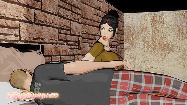 Uncensored Encounter - Hentai Mom Komal Aunty's First Hardcore Fuck With Me