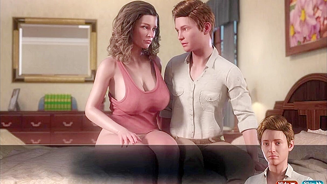 Treasure Of Nadia 23 - Hentai Mom Gets Fingered In Her Bedroom By Naughty Stepson