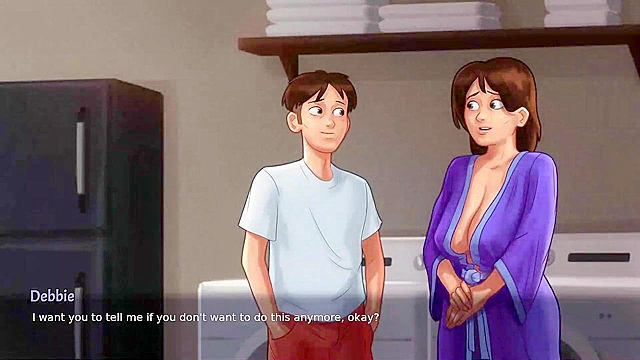 Explicit Fun - Hentai Mom Gets Fucked By Me Everywhere Around The House