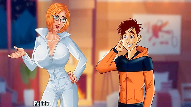 Threesome Party Starts When The Hentai Mom And Her Friend Join In On Campus Fun