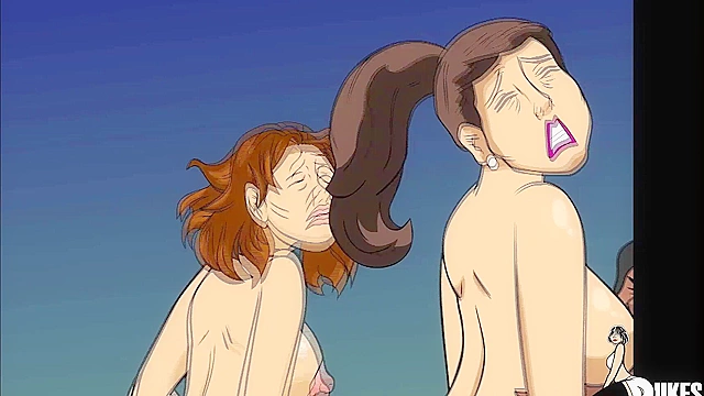 Black Cock Orgy Feast - Hentai Mom Joining Two Married Teachers