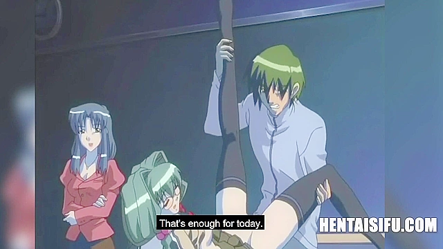 MILF Teacher Transforms in Hentai Mom for Her Naughty Students' Pleasure