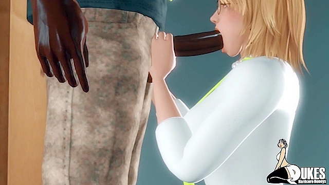 Hentai Mom Takes BBC from Coworker While Boss Watches Unnoticed