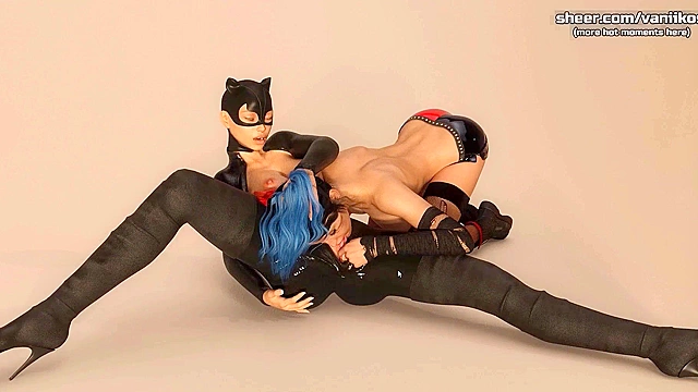 Sweet roommate teases me with her tiny body and wild desires