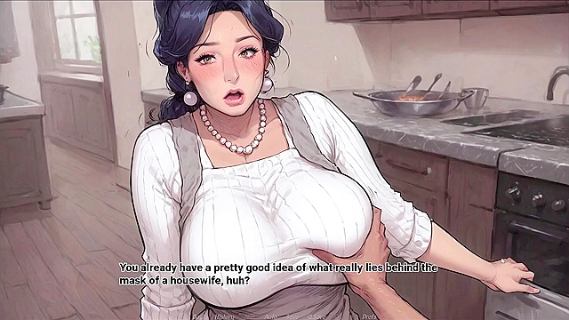 StepMom takes control with a deepthroat session while roommate watches intensely