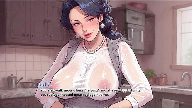 StepMom takes control with a deepthroat session while roommate watches intensely