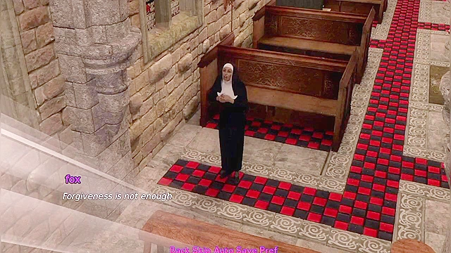 Forbidden MILF Priestess Gets Fucked by Many Men at Church Orgy Festival