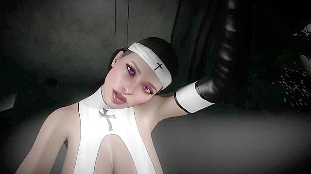 Seductive Milf Nun Dominates with Her Massive Boobs in Steamy POV Action Uncensored