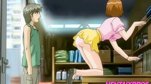 Shy Step-Sister Assists with Condoms for Forbidden MILF Fuck Session