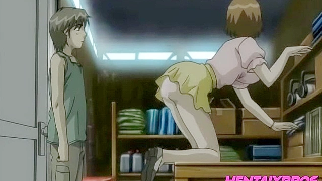 Shy Step-Sister Assists with Condoms for Forbidden MILF Fuck Session