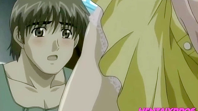 Shy Step-Sister Assists with Condoms for Forbidden MILF Fuck Session