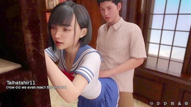 Lesbian Stepmom Caught In Action With Her Friend – Hot Threesome Adventure