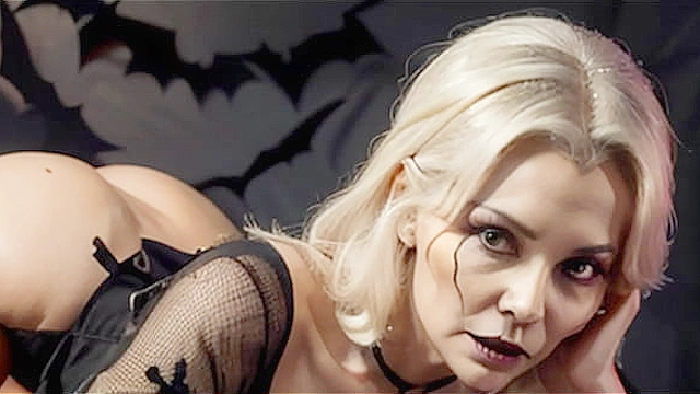 Sizzling MILFs Halloween Fantasy Pose – Grandmas Seduction in Haunting 3D Artwork