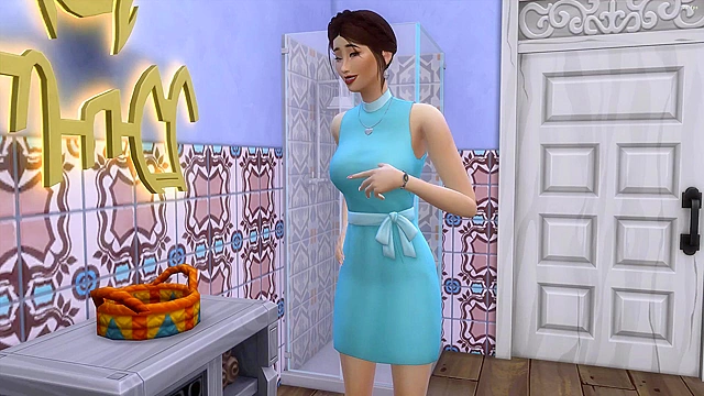 Stepmom seduces her stepson while they're alone together on a hotel getaway night