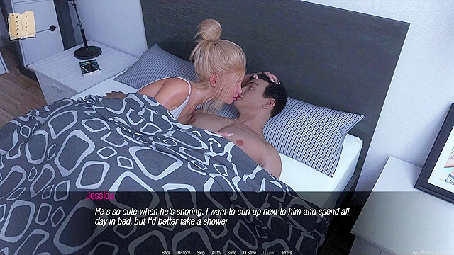 Milf Jessica O'Neil delivers hard news with a sultry performance for your pleasure