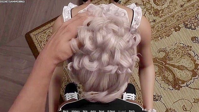 Milf's massive boobs bounce while getting nailed hardcore by boss in office game scenes