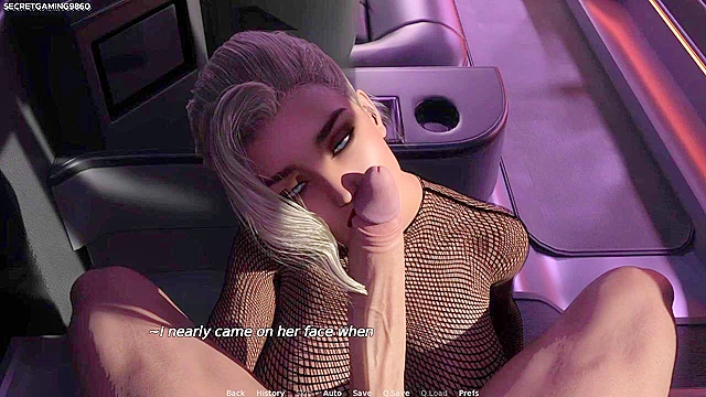 Milf's massive boobs bounce while getting nailed hardcore by boss in office game scenes