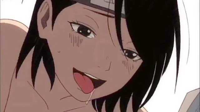 Anime babe gets naughty with her toyboy for hot pleasure