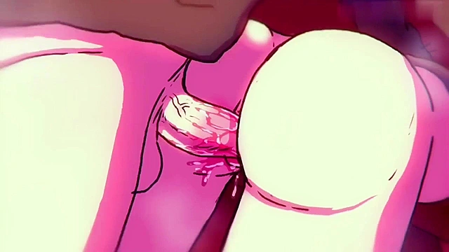 Anime threesome featuring three hot hentai teens getting naughty together