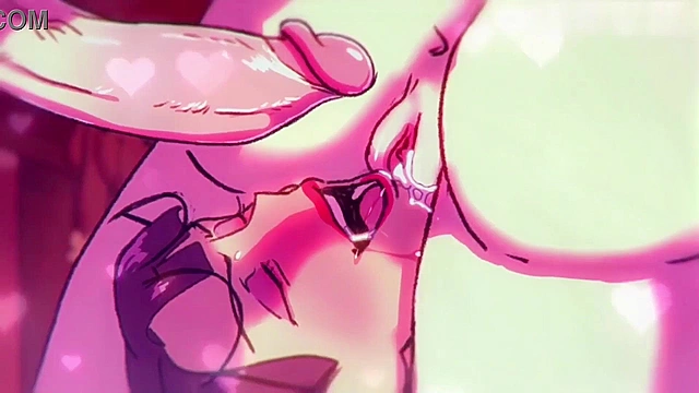 Anime threesome featuring three hot hentai teens getting naughty together